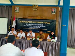 Sosialisasi dan Pembentukan Desa Binaan Imigrasi di Desa Mulyadadi