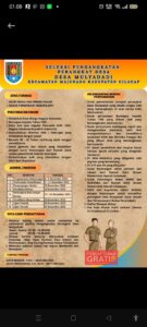 PENGISIAN KEKOSONGAN PERANGKAT DESA KAUR UMUM DAN KADUS PURWODADI